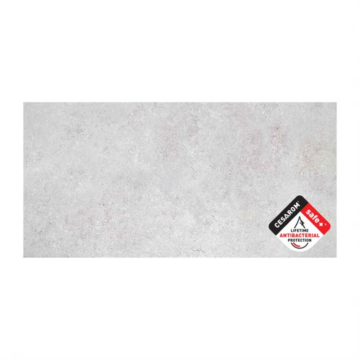 Gresie portelanata Cesarom Tanum PEI 5, gri deschis mat, dreptunghiulara, 30 x 60 cm