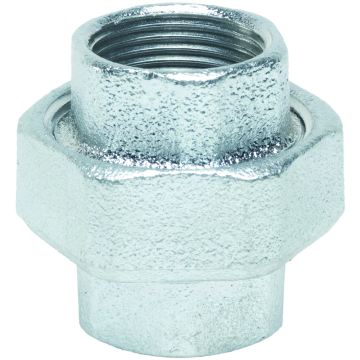 Olandez Gebo, fonta zincata, filet interior, 1 inch