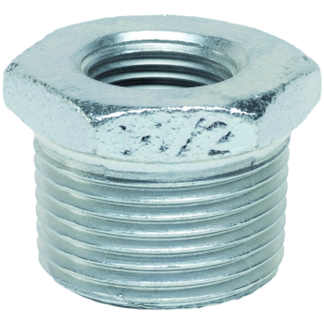 Reductie Gebo, fonta zincata, 1 1/2x3/4