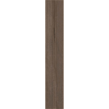 Gresie portelanata interior-exterior Kai Ceramics Pine, decking brown, aspect de parchet, finisaj mat, 20,4 x 120,4 cm