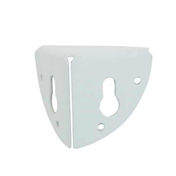 Coltar universal pentru mobila, alb, 37 mm