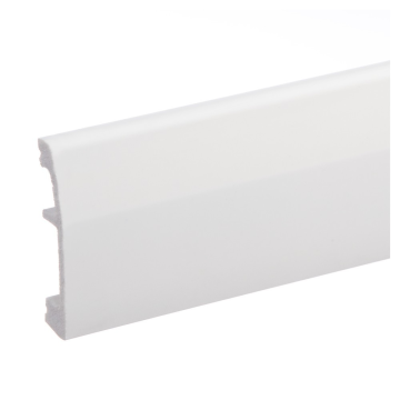 Plinta duropolimer, alb, Elegance, 2440 x 14 x 69 mm