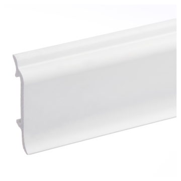 Plinta duropolimer, alb, Elegance, 2440 x 19 x 83 mm