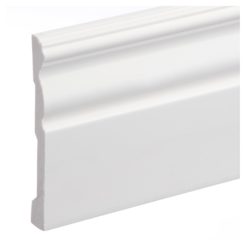Plinta duropolimer, alb, Elegance, 2440 x 15 x 119 mm