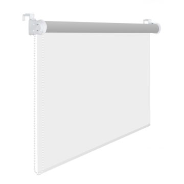 Rulou textil opac, Clemfix Termo-K132, 42 x 160 cm, alb