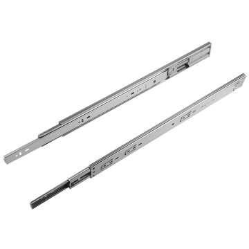 Glisiere Teko cu bile, otel, zinc alb, 35 kg, extractie totala, 500 x 45 mm