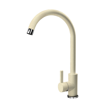 Baterie pentru bucatarie Dr. Gans Solo, monojet, cartus ceramic, bej