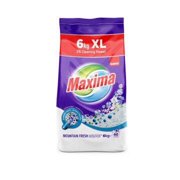 Detergent pudra Sano Mountain Fresh, 60 spalari, 6 kg