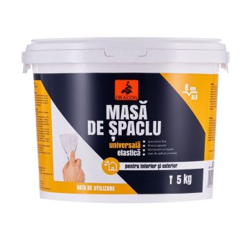 Masa de spaclu elastica universala Dragon, 8x8, 5 kg