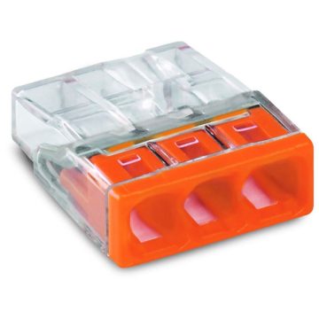 Clema 2273-203 Wago Leg Push 5P, 0.75-2.5 mmp, alb, 100 bucati/set