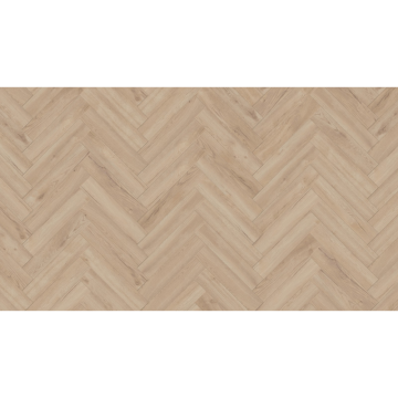 Parchet laminat 8 mm Kronotex Herringbone HB 3678, nuanta deschisa, stejar Toulouse, clasa de trafic 32, click, 655 x 133 mm