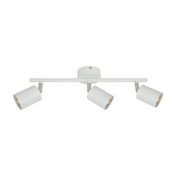 Spot luminos Spike, LED, 3 x GU10,  metal, alb, 42 cm