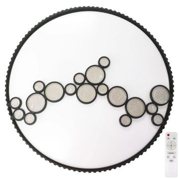 Plafoniera Lena 61761, metal, 1 x LED, 40 W, negru, diametru 48 cm