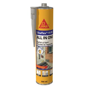Adeziv sigilant elastic monocomponent Sikaflex®-11 FC, alb, 300 ml