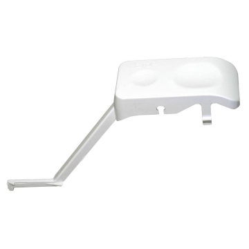 Buton pentru rezervor WC aparent Liv Laguna Uno, actionare start/stop, alb