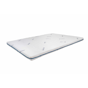 Topper saltea 160 x 200 x 7 cm Minet SomnoMed Antiacaria, ortopedic, antialergenic, husa lavabila