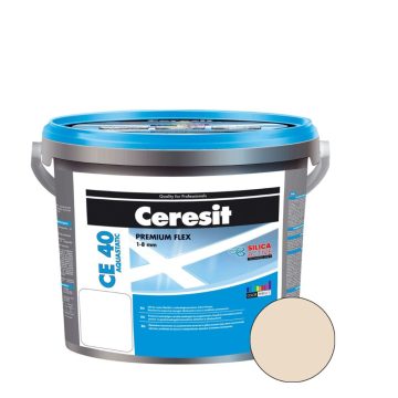 Chit de rosturi gresie si faianta Ceresit CE 40, pergamon, interior/exterior, 5 kg