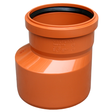 Reductie excentrica PVC canalizare exterioara Valplast, diametru 315 / 200 mm