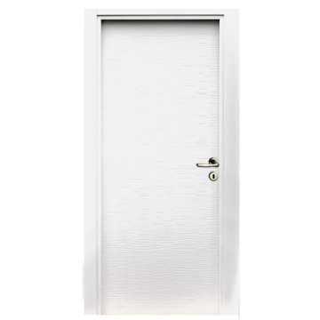 Usa interior plina, Fantezie alba, stanga, 205 x 76 x 4 cm cu toc