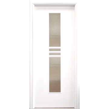 Usa interior cu geam, Alb2 gol D2 860, stanga, 202 x 86 x 4 cm cu toc