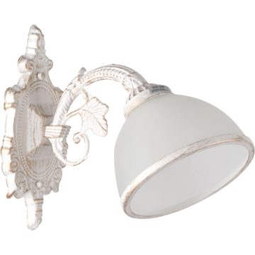 Aplica Tina, metal, 1 X E27, 60 W, alb