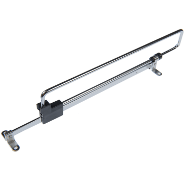 Suport culisant pentru umerase Teko, metal, crom, 350 mm