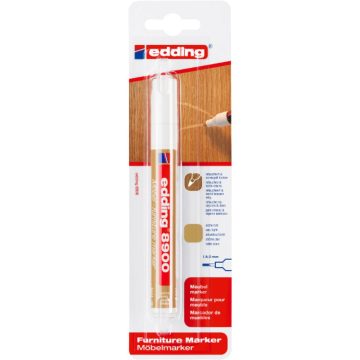 Marker permanent pentru retus mobila Edding 8900, stejar