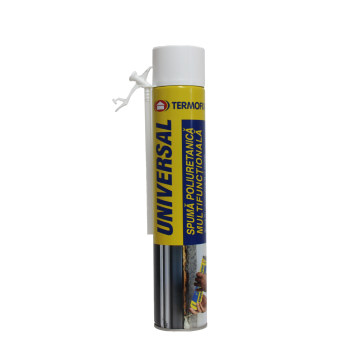 Spuma poliuretanica universala, cu aplicare manuala, Termofix, 660 gr