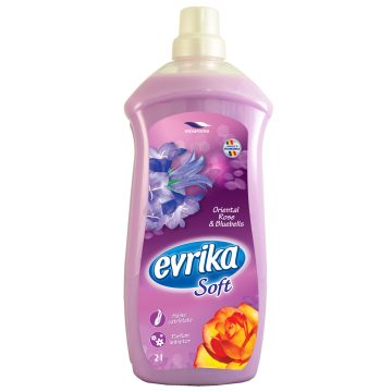 Balsam de rufe Evrika Soft, oriental rose & bluebells, 2 l