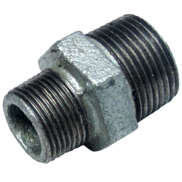 Niplu redus, fonta zincata, 1/2 x 3/8 inch, 5 buc/set