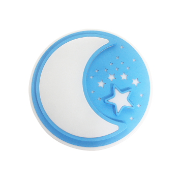 Plafoniera Notte 61839, metal/plastic, 1 x LED, 40 W, albastru/alb, diametru 48 cm