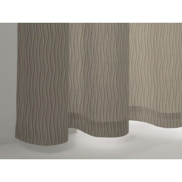 Draperie Navarra, poliester, gri, 145 x 245 cm