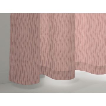 Draperie Navarra, poliester, roz, 145 x 245 cm