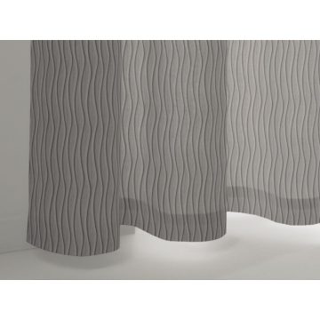 Draperie Navarra, poliester, carbon gri, 145 x 245 cm