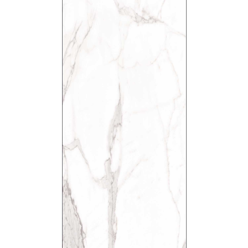 Gresie interior alb-gri Fashion Carrara, rectificata, glazurata, finisaj mat, dreptunghiulara, grosime 9 mm, 120 x 60 cm