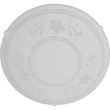 Plafoniera interior Cleo D40, clasic, alb, 60 W