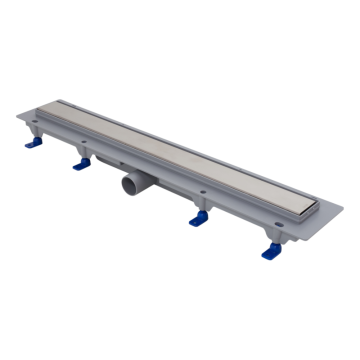 Rigola dus Liv Standard, cu gratar, inox, ø 40 mm, 65 cm