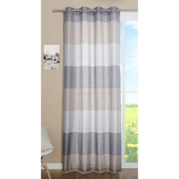 Draperie MAXIMA 91, gri/bej, 140 x 245 cm