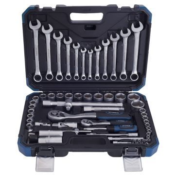 Set chei tubulare si combinate Hyundai HY-59656, 61 piese