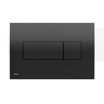 Clapeta Rezervor WC Incastrat Alca M378, negru, 247 x 165 mm