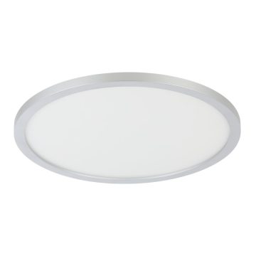 Plafoniera Campaspero, plastic, LED, 14 W, gri, 29.5 cm