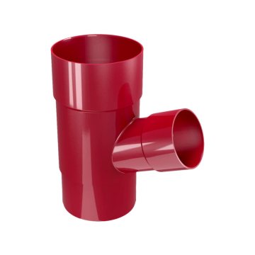 Ramificatie burlan PVC, Devorex Classic, 67.5°, 50 mm, rosu