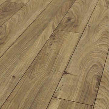 Parchet laminat 12 mm Kronotex Mammut 3077, nuanta inchisa, stejar Everest bronz, clasa de trafic 33, click, 1845 x 188 mm