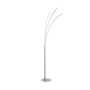 Lampadar Villa Franca, LED, aluminiu, 3 X 6.7W , nichel, 187 cm