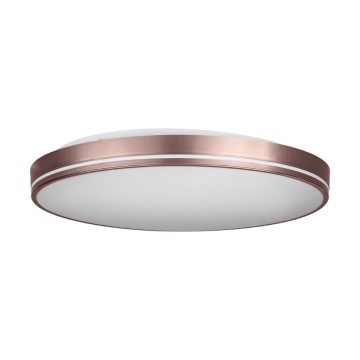 Plafoniera Orotava D395, plastic, LED, 2 x 11 W, alb si alama, 39.5 cm