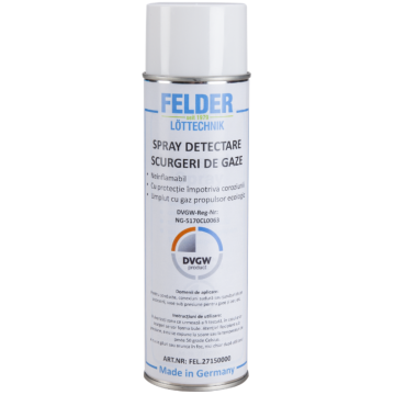 Spray detectare scurgeri gaz Felder, 400 ml