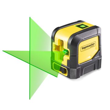 Nivela laser Topmaster  1H1V, hobby, laser verde, cu acumulatori