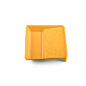 Tava pentru vopsea Hardy, polipropilena, galben, 37 x 34 cm