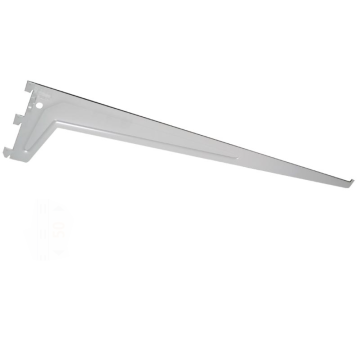 Suport Raft pentru sprijinirea rafturilor metalice, din lemn, sau sticla, metal, gri, 600 mm