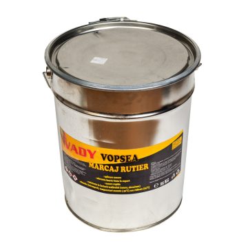 Vopsea acrilica in solventi organici pentru marcaj rutier Vady, albastru, 25 kg